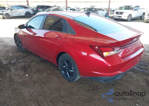 2021 Hyundai Elantra Sel from USA, damaged, VIN 5NPLM4AG6MH044064
